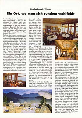 Das Albana geht mit der Zeit